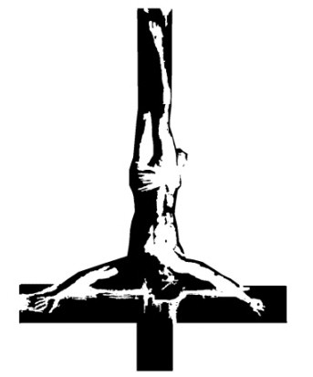 перевернутый крест символ