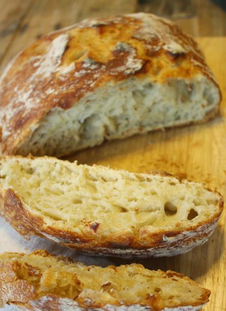 испечь домашний хлеб в духовке