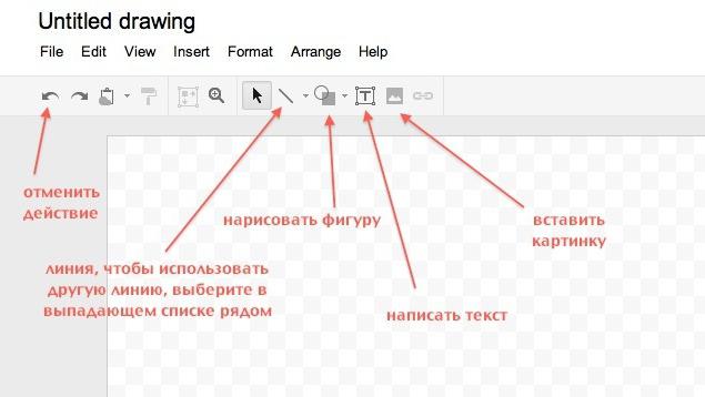 как рисовать в гугле