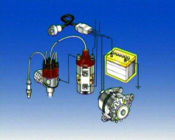 контактная система зажигания