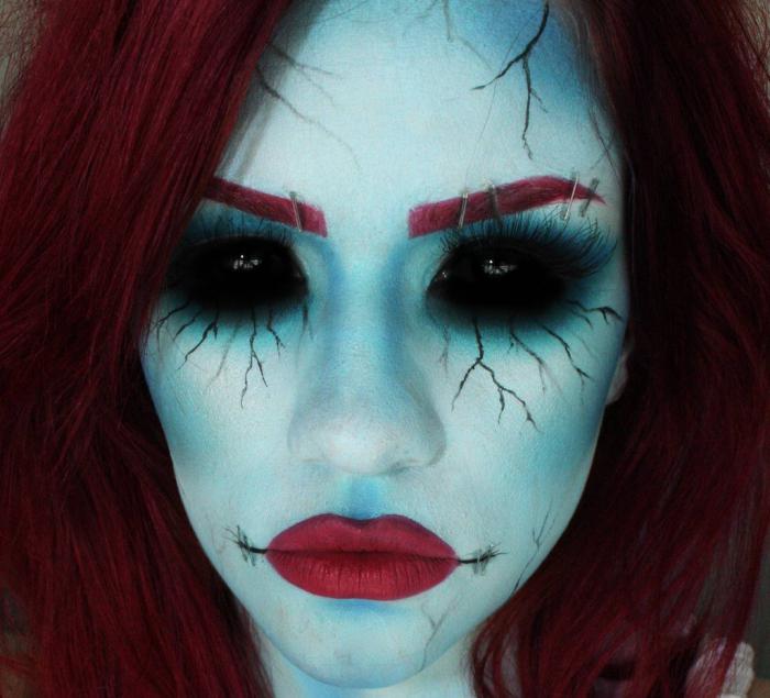 макияж ведьмы на хэллоуин