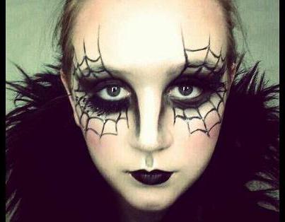 макияж на хэллоуин своими руками 
