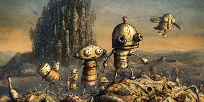 прохождение machinarium