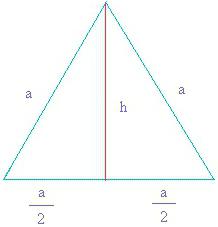 площадь равностороннего треугольника