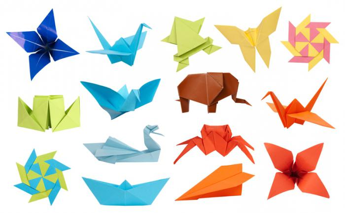схемы оригами для детей