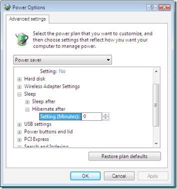 что такое гибернация в windows