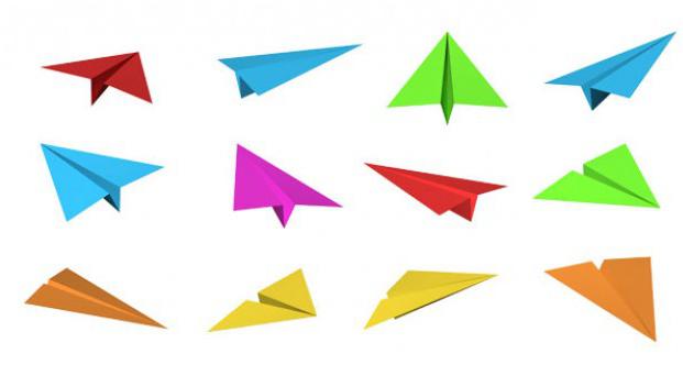 оригами самолеты