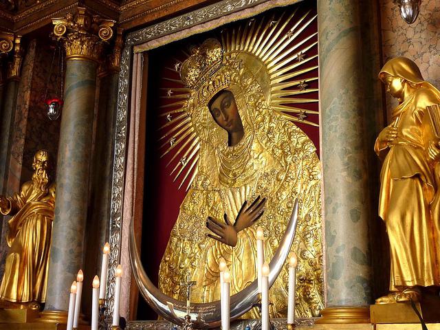 остробрамская икона божьей матери молитва