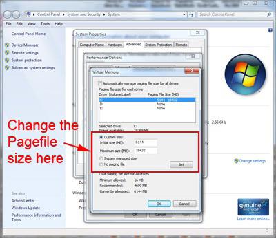 быстродействие компьютера windows 7