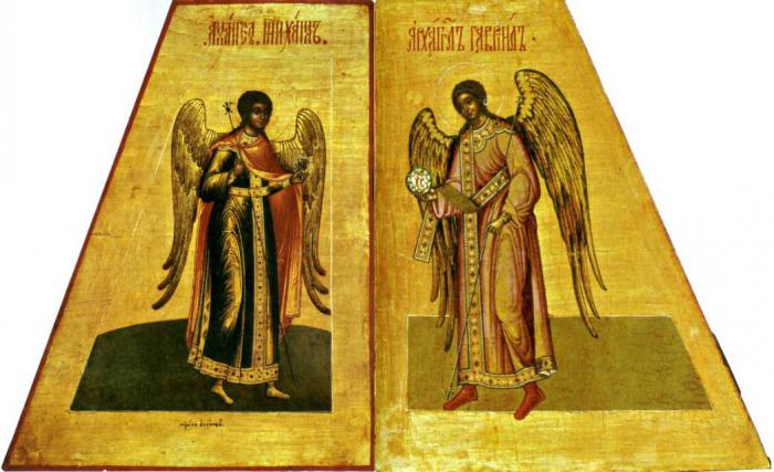 архангел михаил и гавриил икона