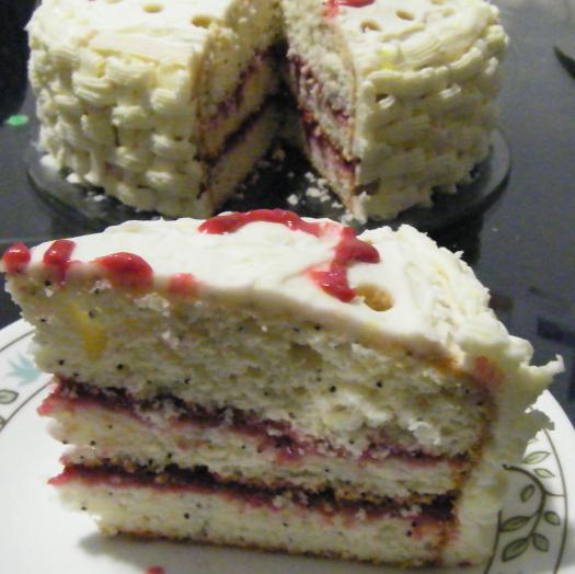 торт дамский каприз с маком