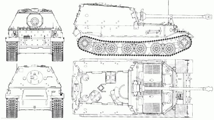 Танк Фердинанд Тигр