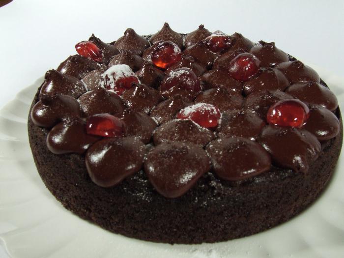 шоколадно творожный торт 