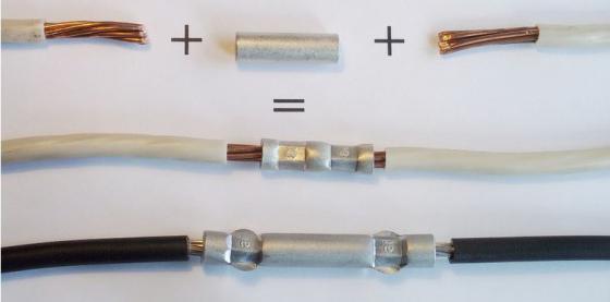 Способы соединения проводов