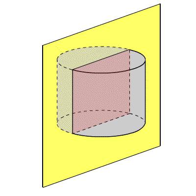 осевое сечение цилиндра