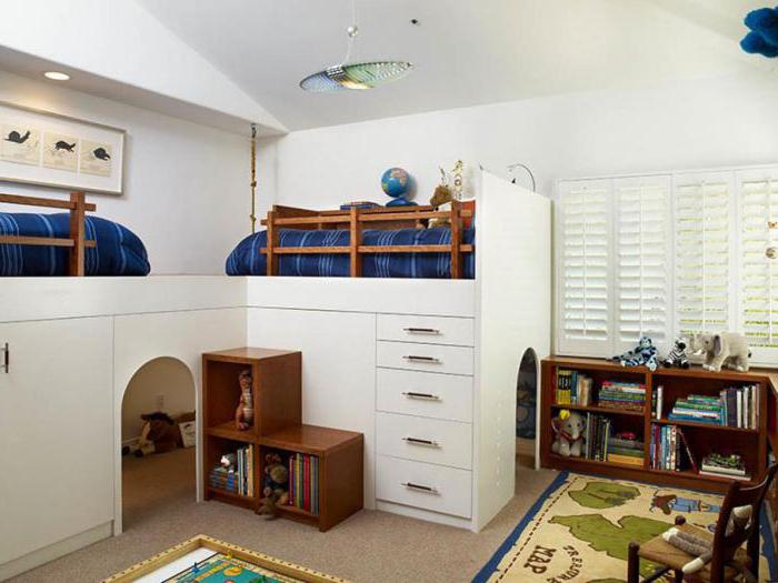 дизайн детской комнаты для двух мальчиков 14 квадратных метров