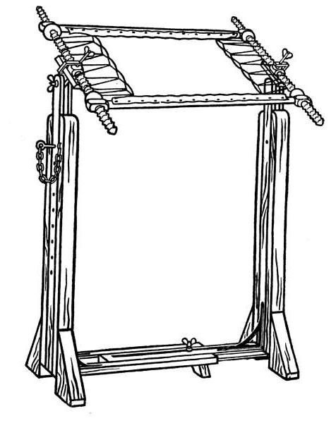 станок для вышивания своими руками чертеж