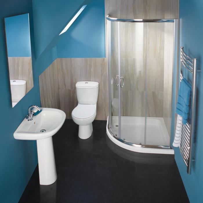 дизайн ванной комнаты совмещенного санузла