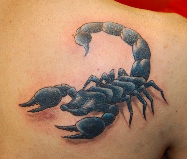 татуировка скорпион на руке