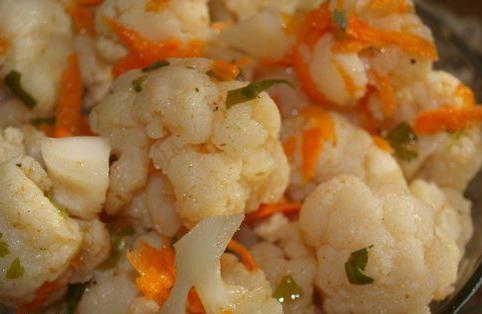 цветная капуста по корейски