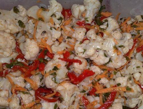 цветная капуста по корейски рецепт