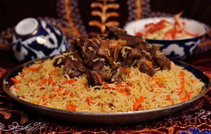 плов калорийность