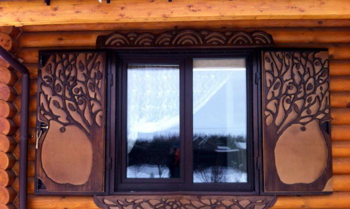 наличник на окна в деревянном доме