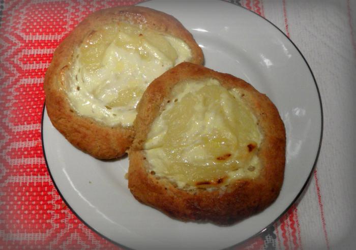 шаньги с картошкой