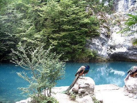 Голубое озеро абхазия фото