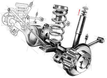 задняя подвеска
