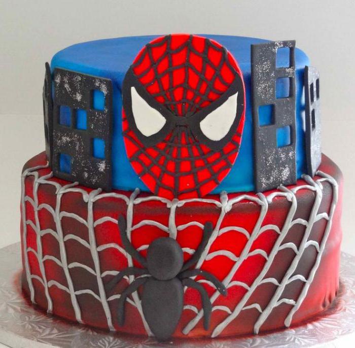 Торт Человек-паук (фото)