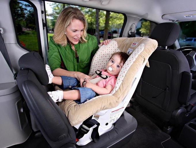правила перевозки новорожденных детей в автомобиле