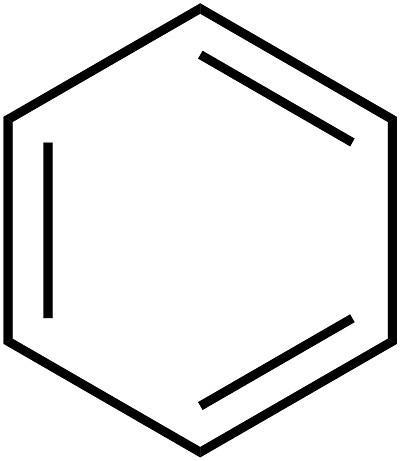 структурная формула бензола