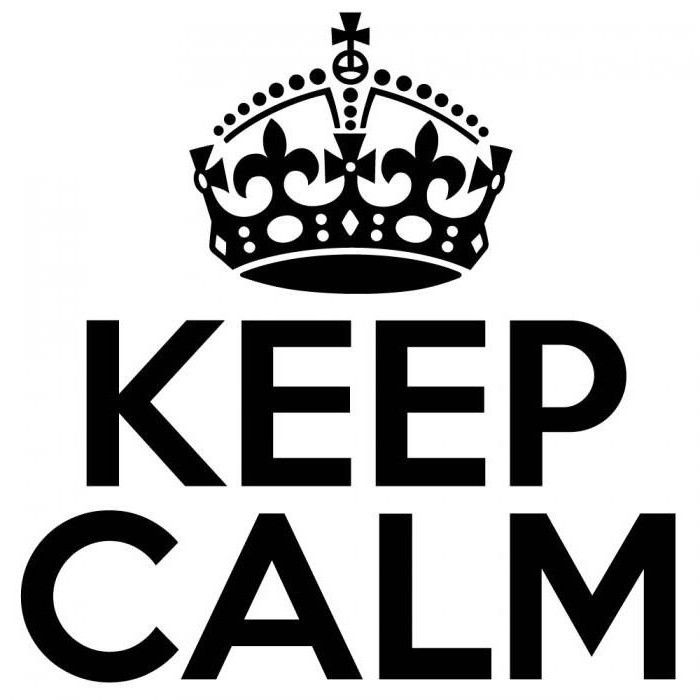 keep calm что значит 