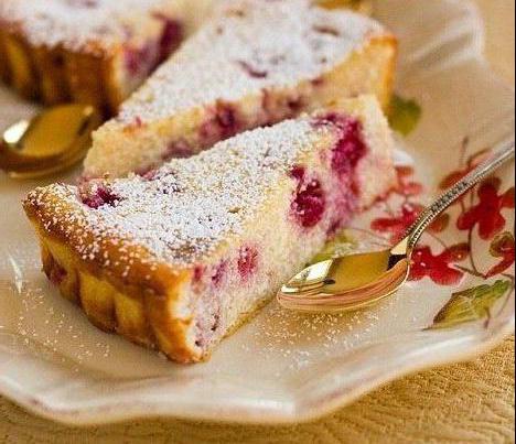 пирог с творогом и ягодами рецепт приготовления домашней выпечки