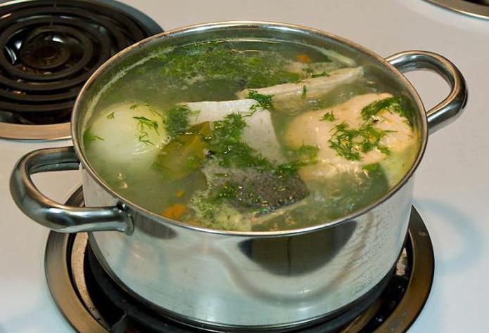 рецепт домашней ухи из речной рыбы