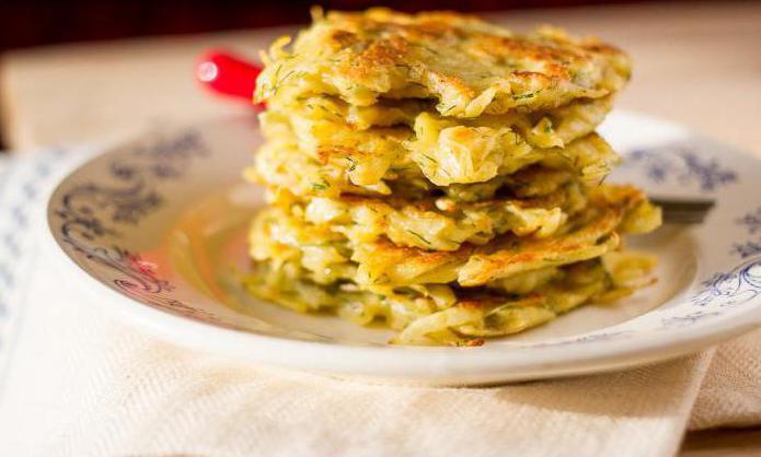 драники из кабачков