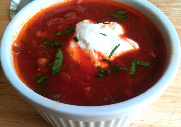 борщ рецепт классический с курицей
