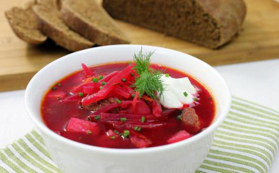 вкусный борщ с курицей