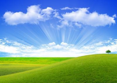 почему небо синее а трава зеленая
