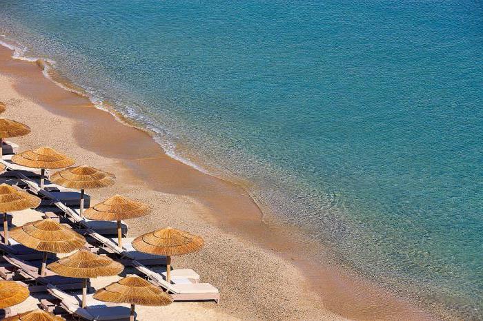курорты греции с песчаными пляжами 