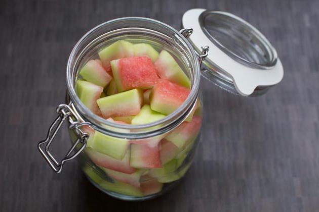 варенье из арбузных корок пошаговый рецепт