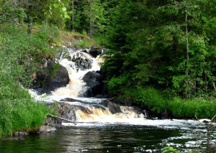 мраморные водопады карелии 