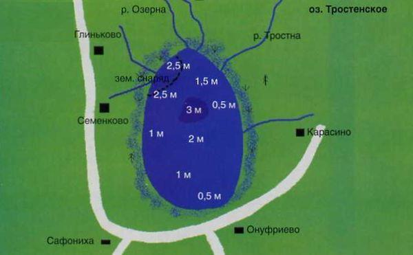 тростенское озеро как подъехать