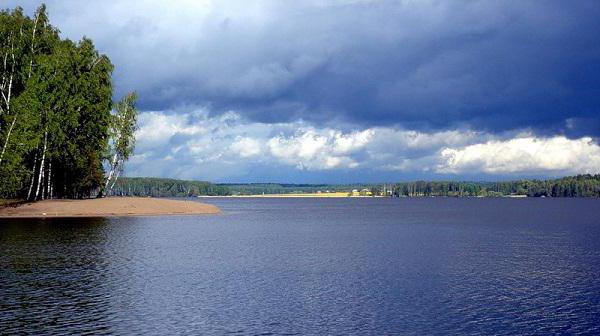 пестовское водохранилище пляж