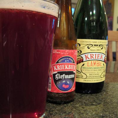 kriek вишневое пиво 