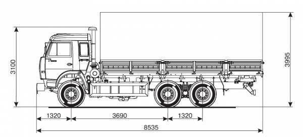 схема камаз 53215