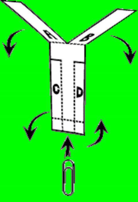 как сделать из бумаги вертолет