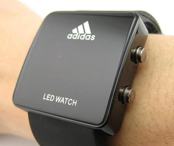 часы адидас led watch оригинал