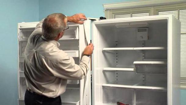 Замена уплотнителя холодильника стинол